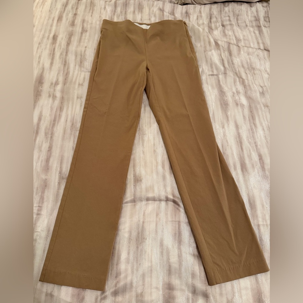 White House Black Market Beige and Cream Pants